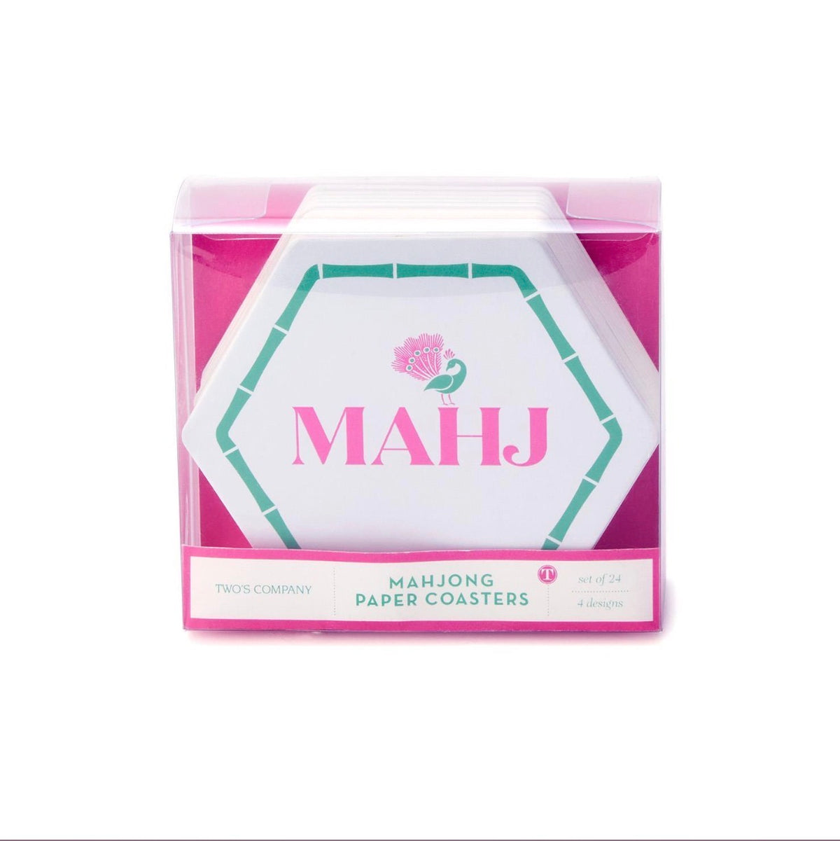 Let’s Mahj Set of 24 Heavy weight Paper Coasters
