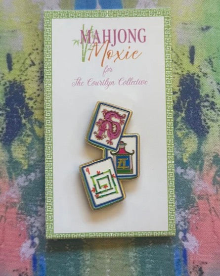 Triple Mahjong Tile Needle Minder