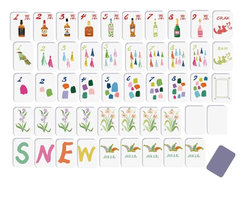 Cocktails Mahjong Tiles