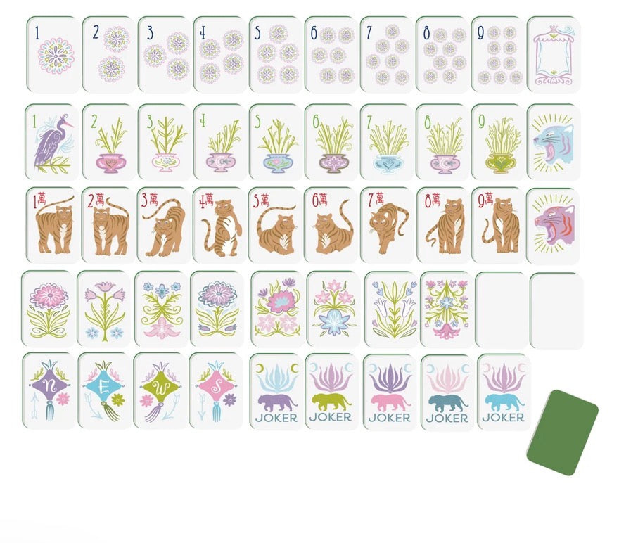 Moon Tiger Mahjong Tiles