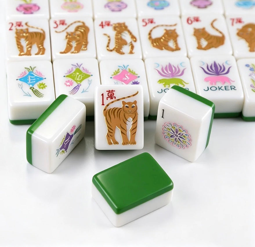 Moon Tiger Mahjong Tiles