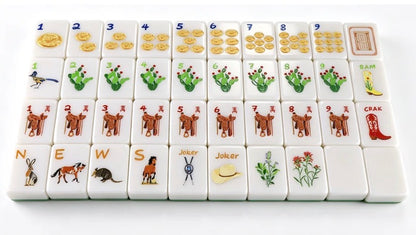 Out West Mahjong Tiles