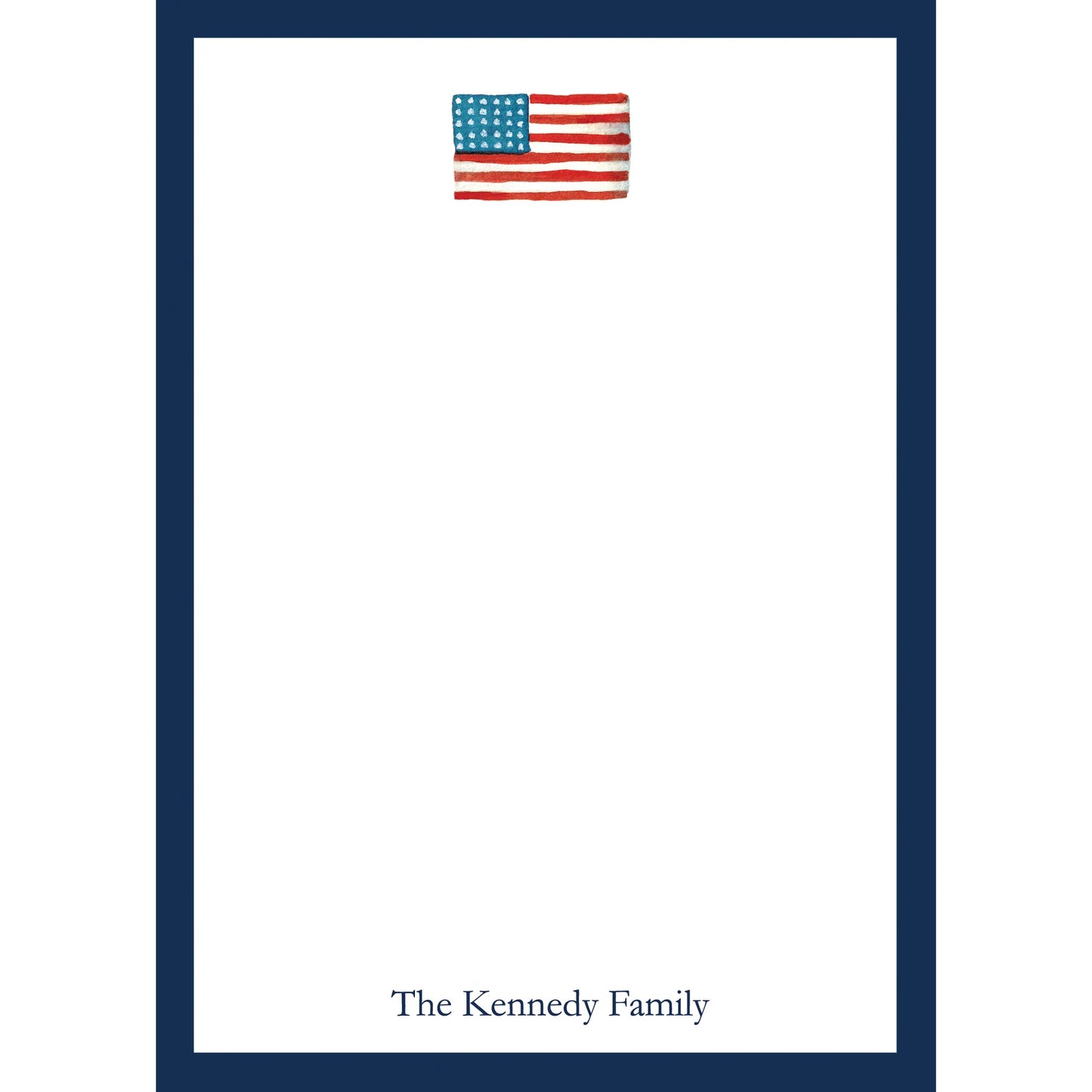 American Flag Notepad