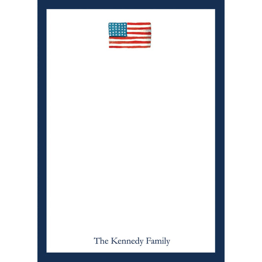 American Flag Notepad