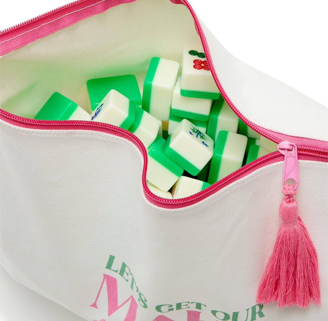 Mahjong Storage and Accessory Multipurpose Pouch