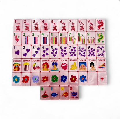 Pop Diva - Cotton Candy Mahjong Tiles