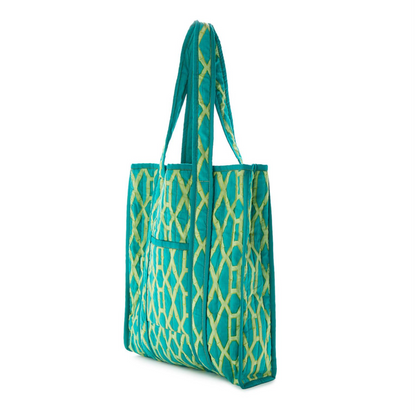 Bamboo Printed Reversible Tote
