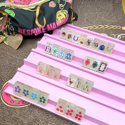 Year of the Horse - Pearl Cream Mahjong Tiles
