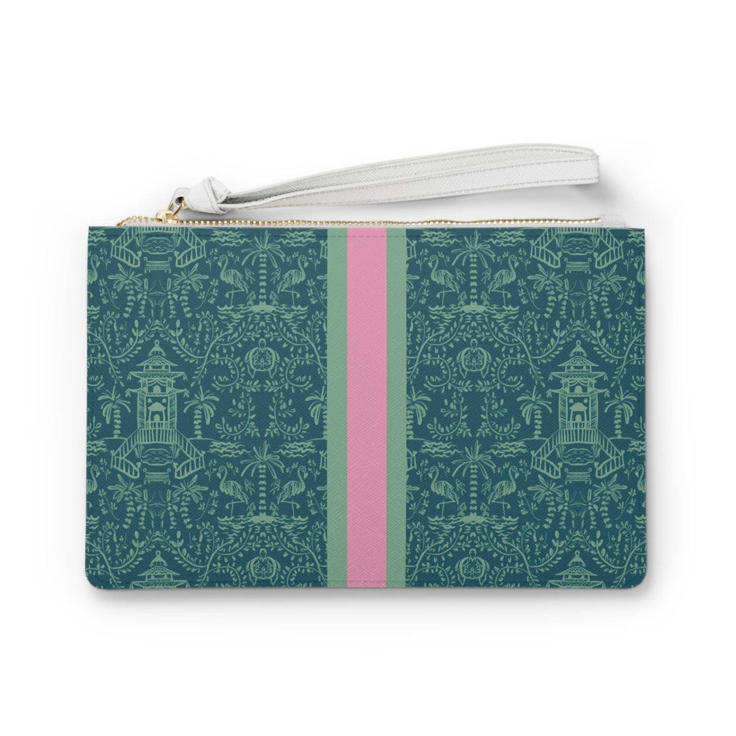 Britt Mills Mahjong Card Pouch (Faux-Leather)