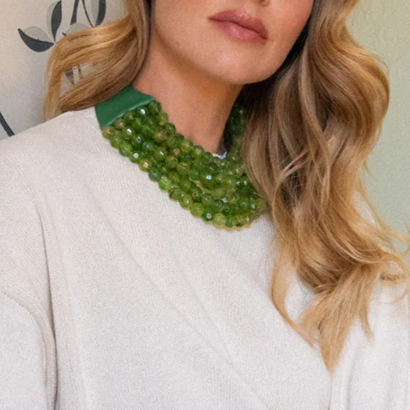 *Best* New Chunky Beaded Layered Magnetic Necklace