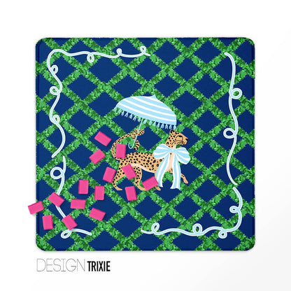 Mahjong Game Mat, Boutique Monogram