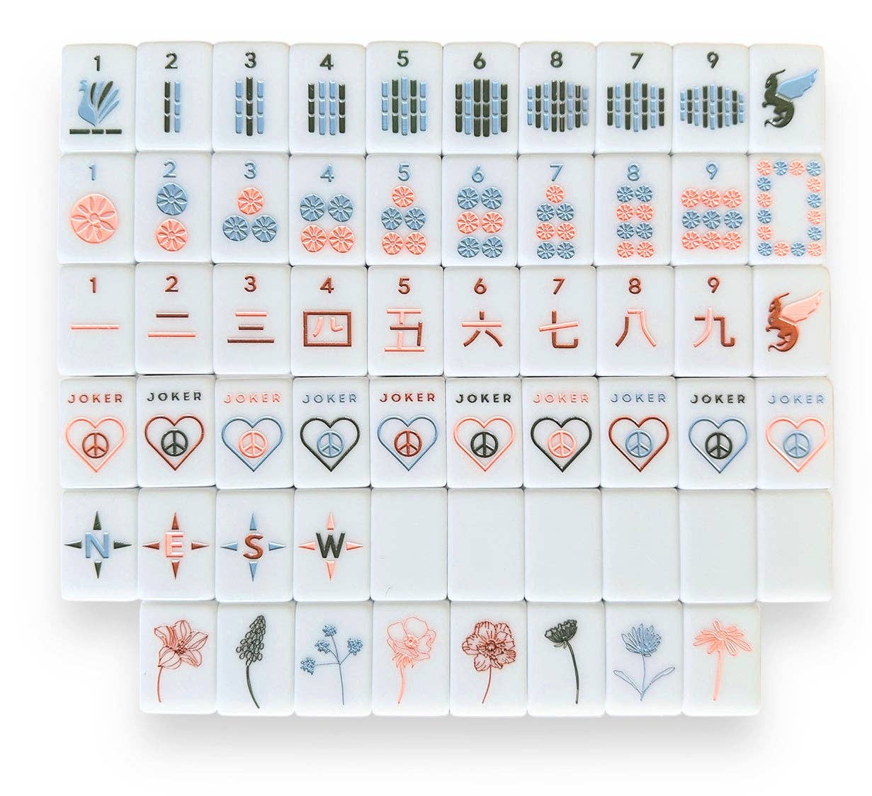OG Mahj Tiles - Desert Dreams Tiles