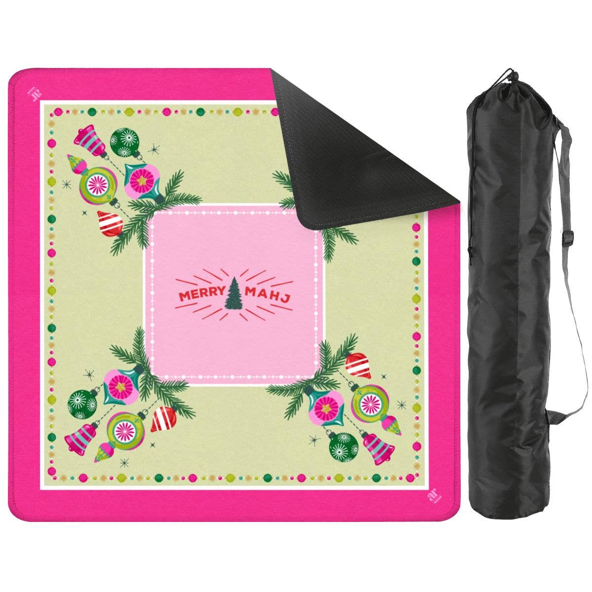 Very Merry Mahj Mahjong Mat | Christmas [Non-Neoprene]