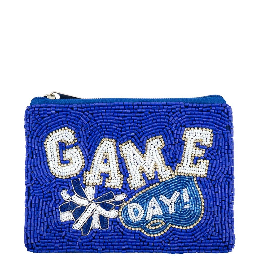GAME DAY SEED BEAD COIN BAG, 60 0635