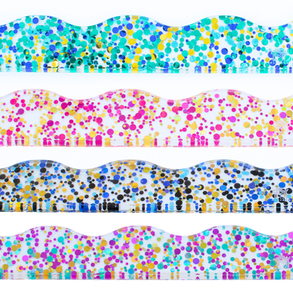 MAHJONG RACK PUSHERS - MAGNETIC  |  Premium Acrylic  |  Set of 4