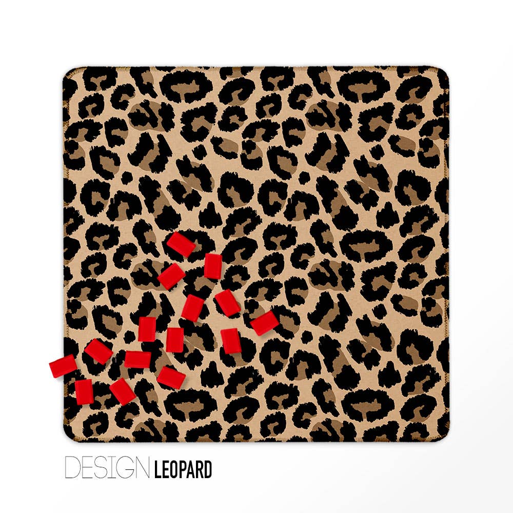 Mahjong Mat, Tortoise,Leopard,Tiger,Zebra, Boutique Monogram