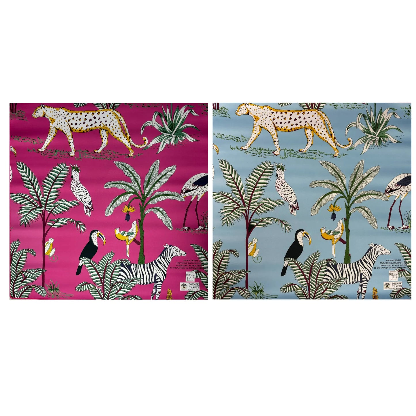 Double Sided Mat Double Fun/Dhonk & Bespoke Collab Jungle Mat
