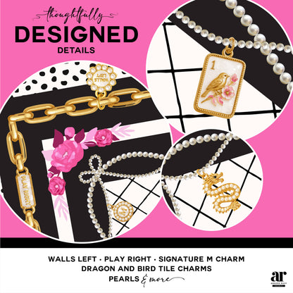 Bamboo Blossom Mahjong Mat – Eau de Mahj Collection