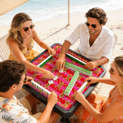 Mahjong Mat, Travel Size, Boutique Monogram: Dolly