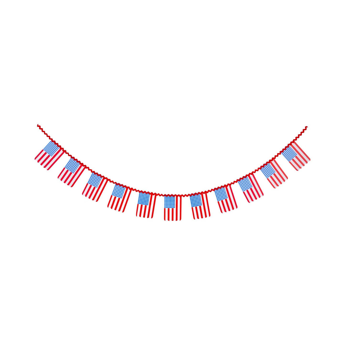 FLA1202 - Gingham Flag Banner