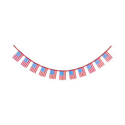 FLA1202 - Gingham Flag Banner