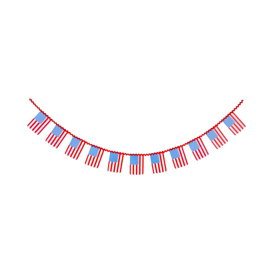 FLA1202 - Gingham Flag Banner