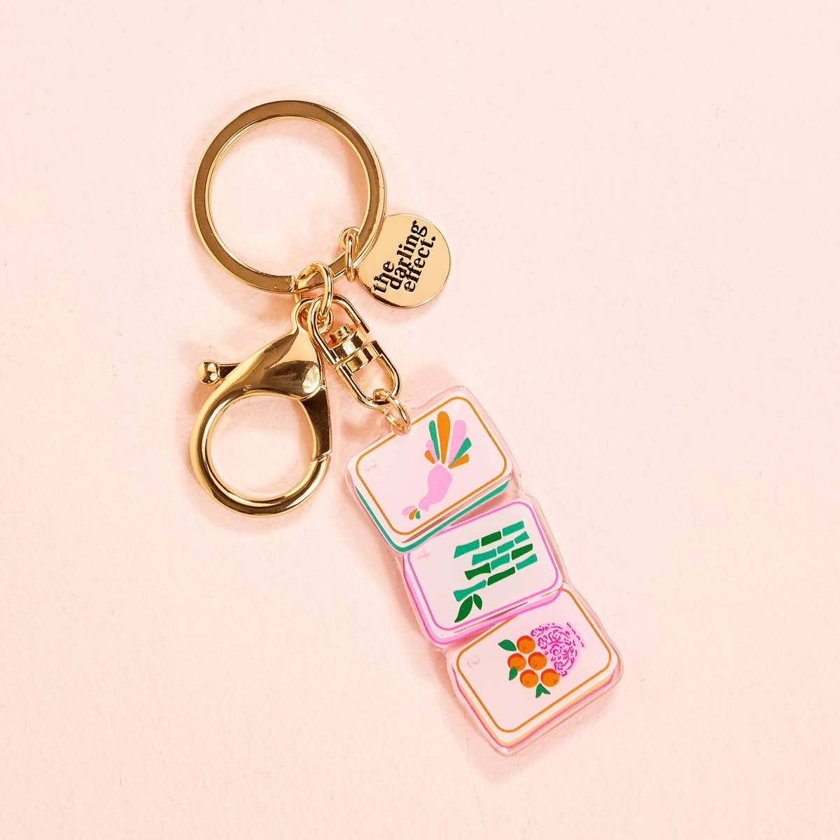 Acrylic Keychain–Mahjong Tiles – The Bam Bam Room KC