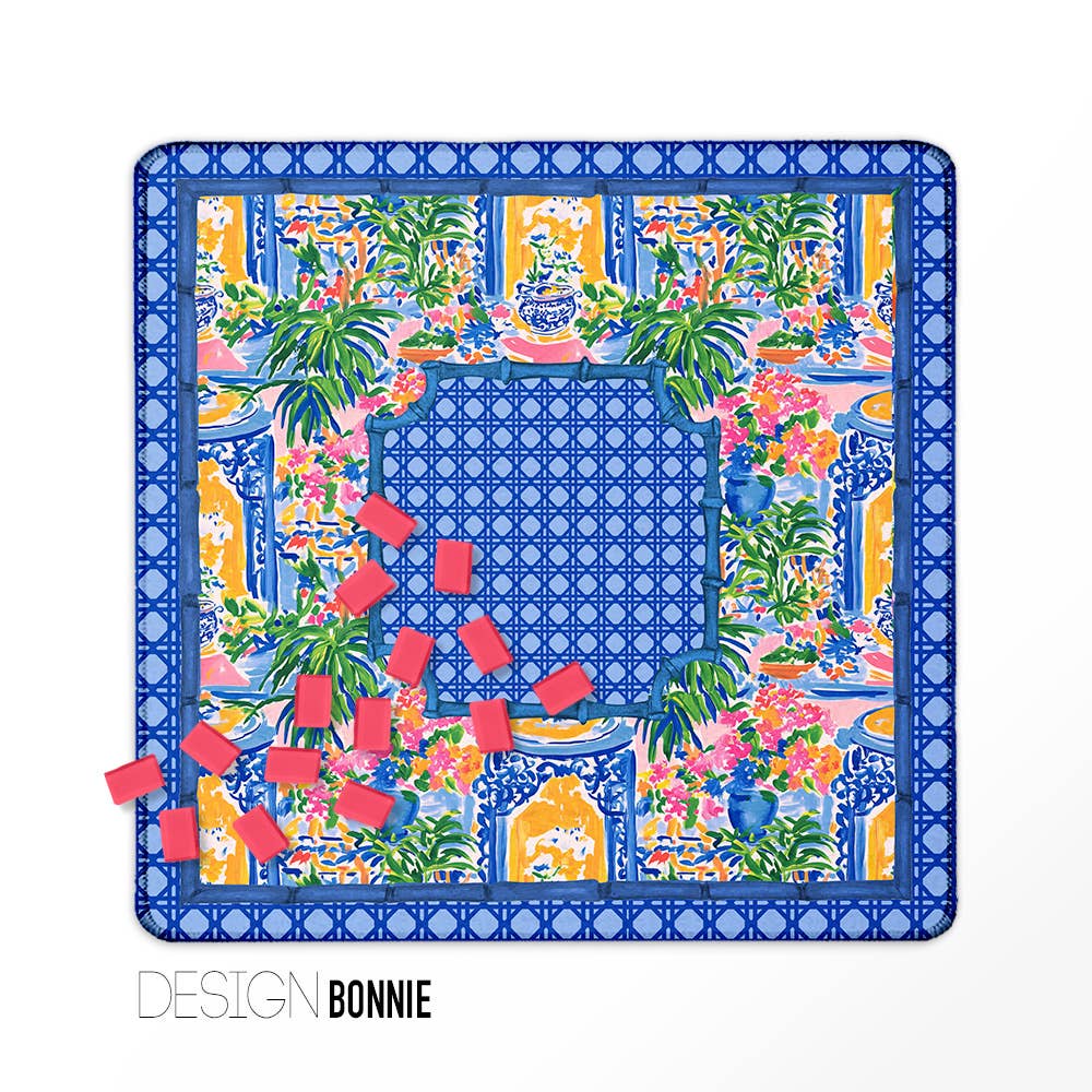Mahjong Game Mat, Boutique Monogram