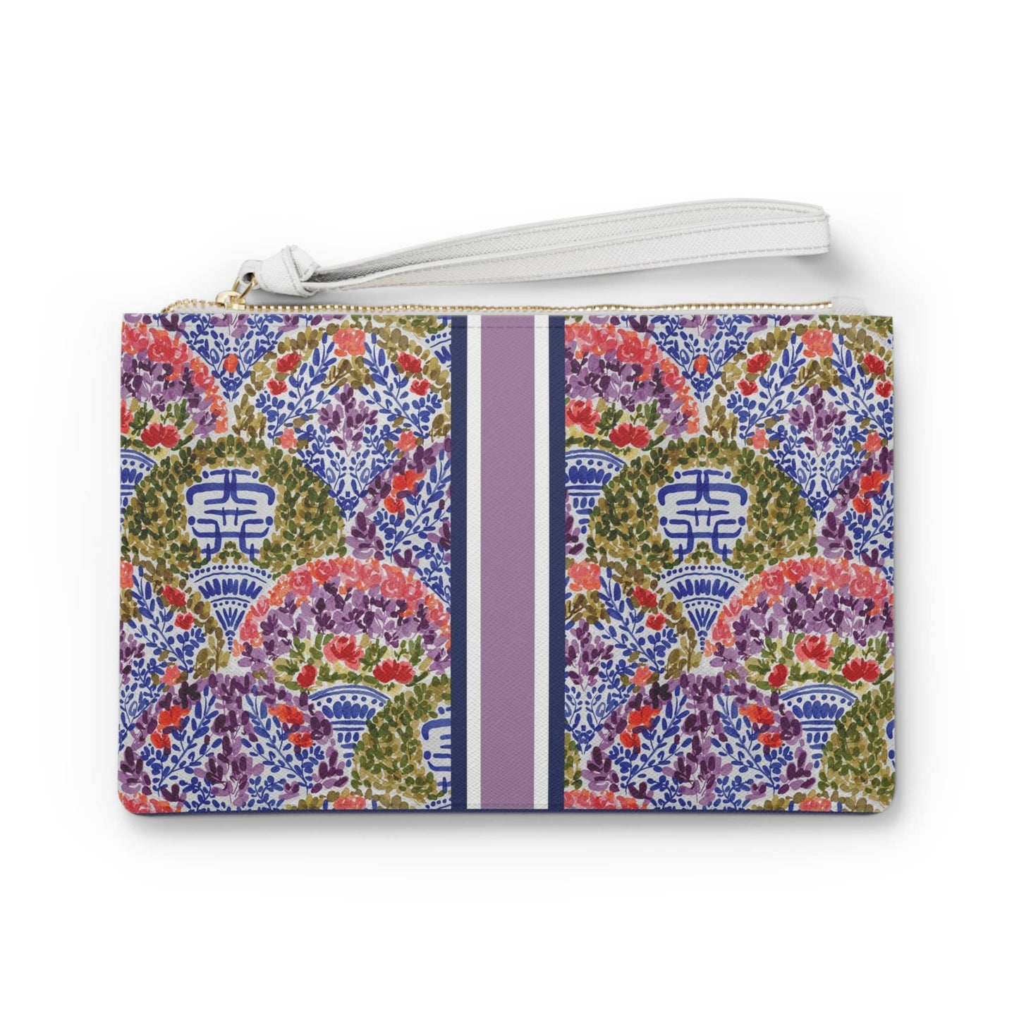 Britt Mills Mahjong Card Pouch (Faux-Leather)