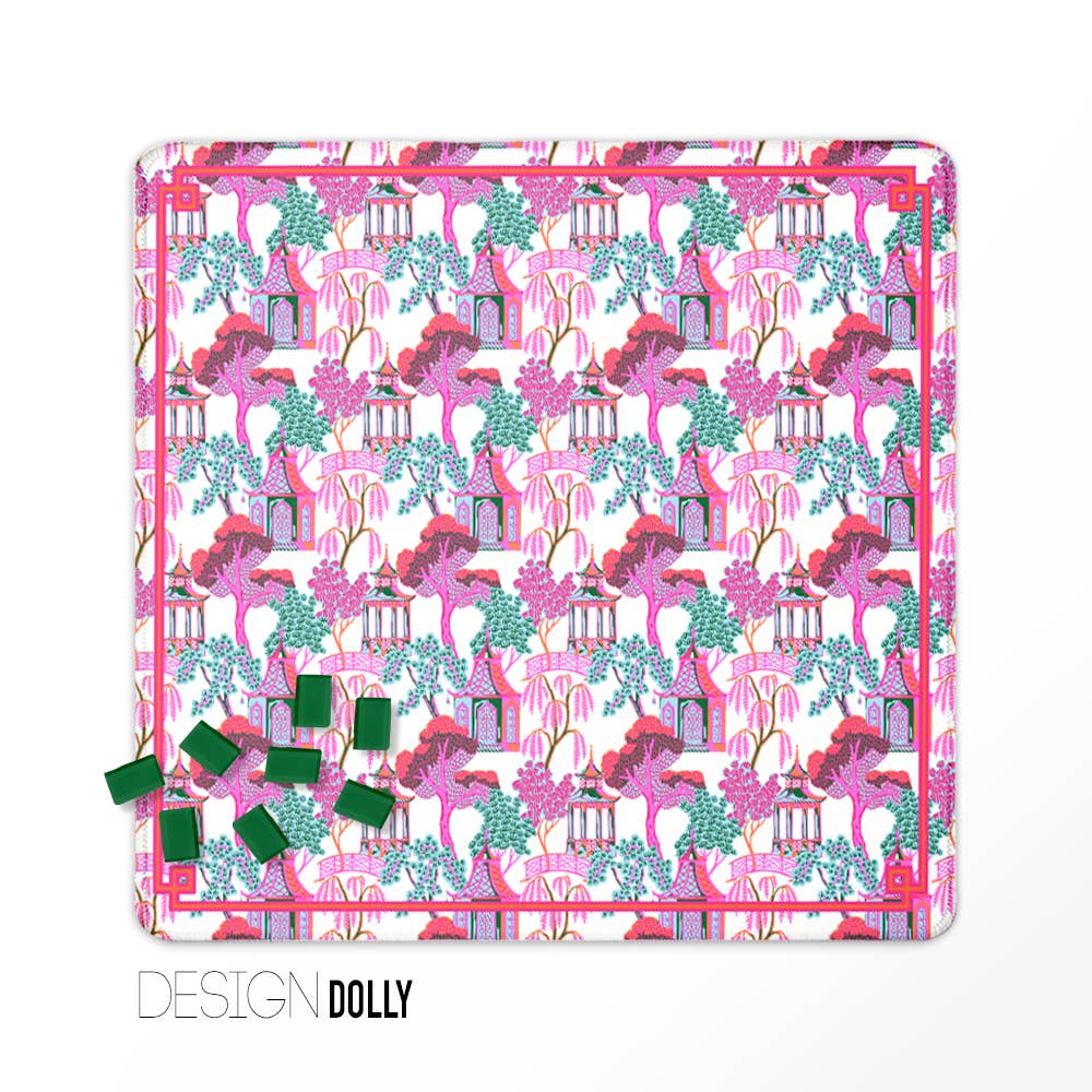 Mahjong Game Mat, Boutique Monogram
