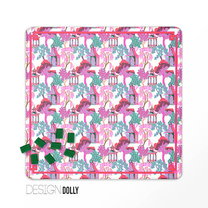 Mahjong Game Mat, Boutique Monogram