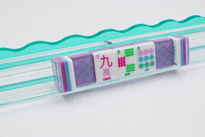 Crystal Confetti Purple | Mahjong with a Sprinkle of Color