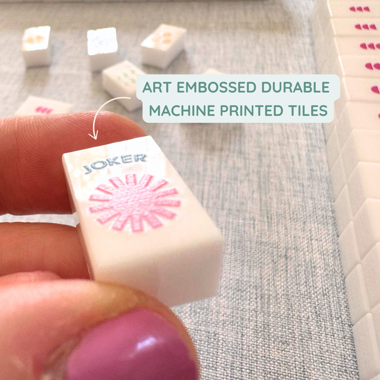 Art Embossed Art Travel Tiles