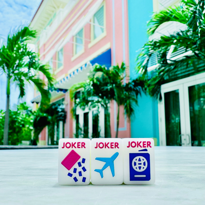 MINI TRAVEL MAHJONG  |  Mini Anywhere Series  |  White