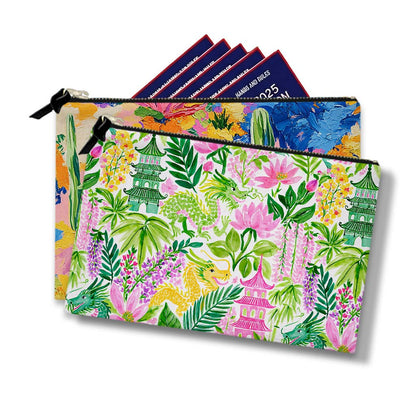 Mahjong Card Bag, Summer Collection, Boutique Monogram