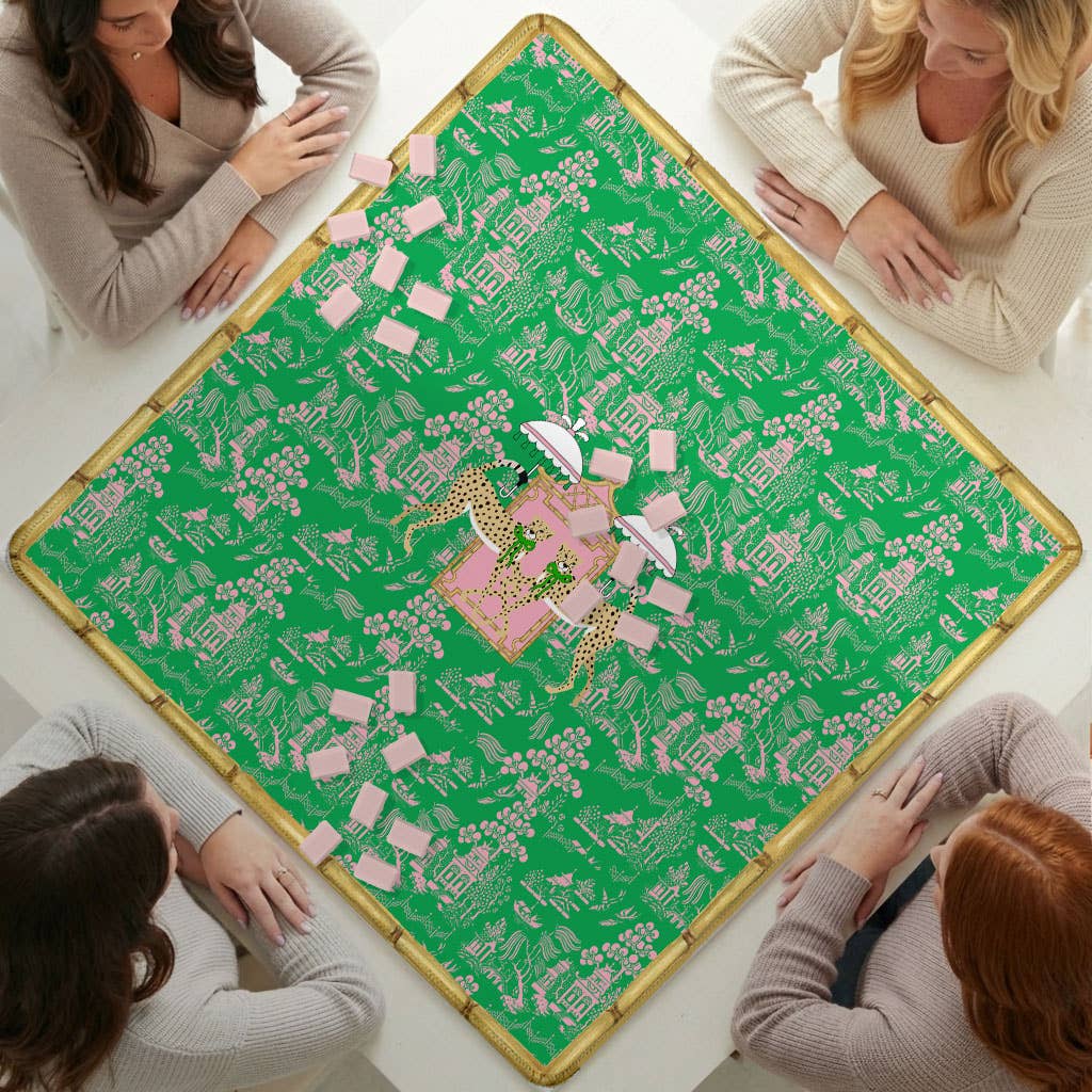 Mahjong Game Mat, Boutique Monogram