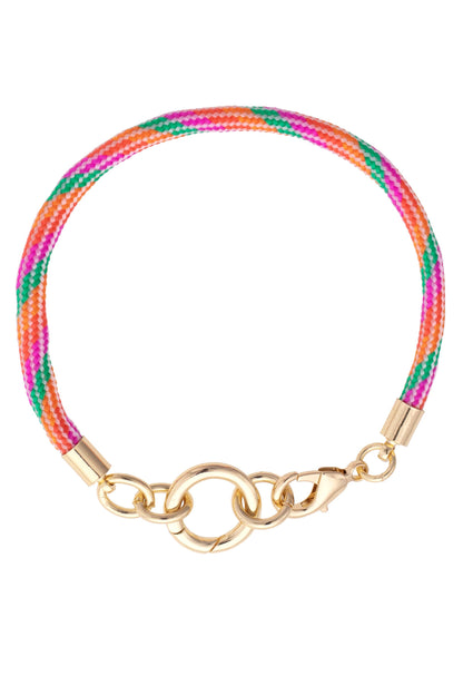 Goldie Paracord Charm Bracelet Base