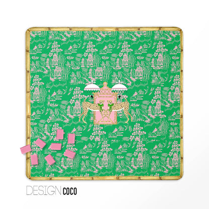 Mahjong Game Mat, Boutique Monogram