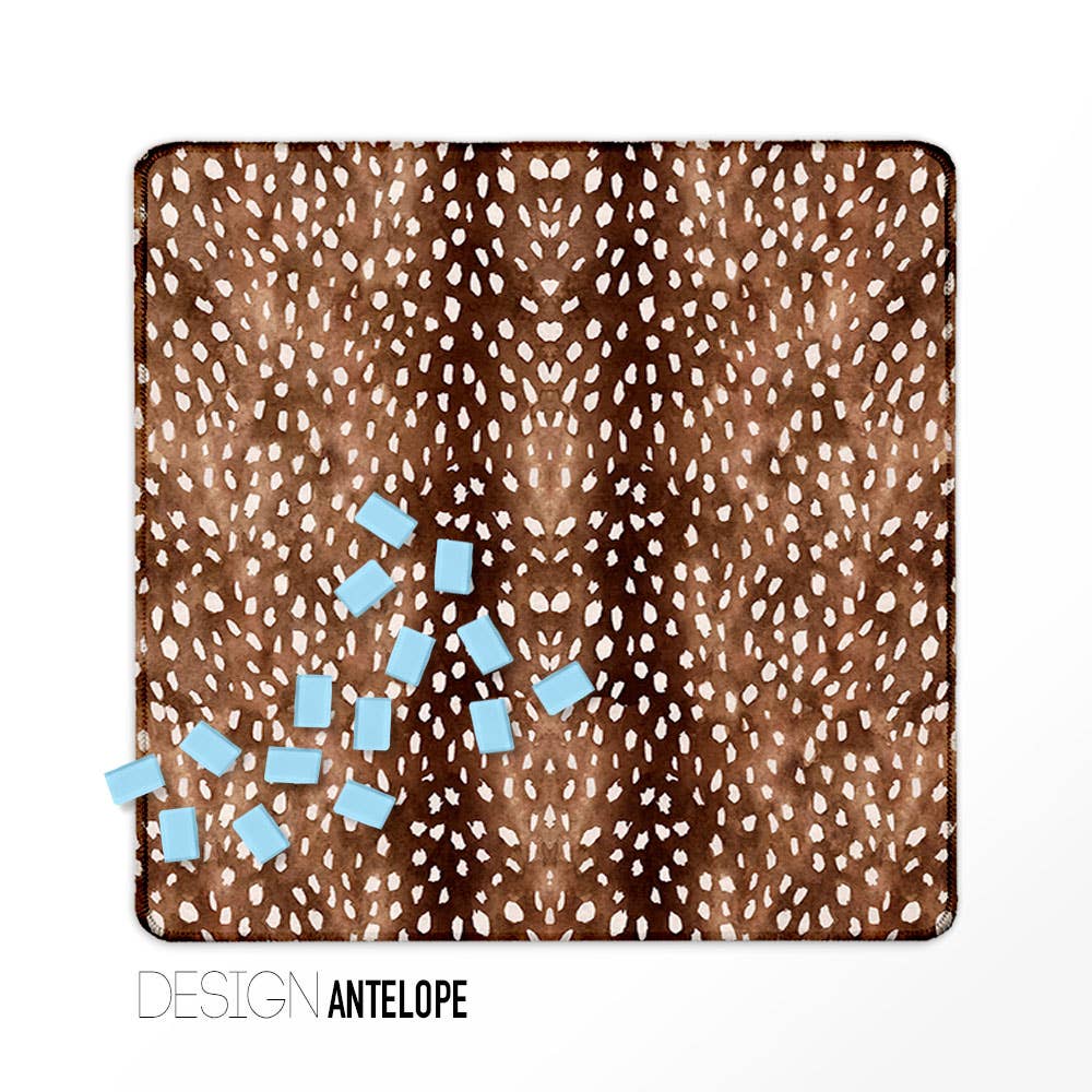 Mahjong Mat, Tortoise,Leopard,Tiger,Zebra, Boutique Monogram