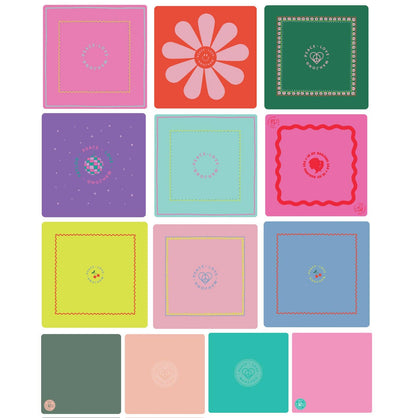 Mats- Peace Love Mahjong