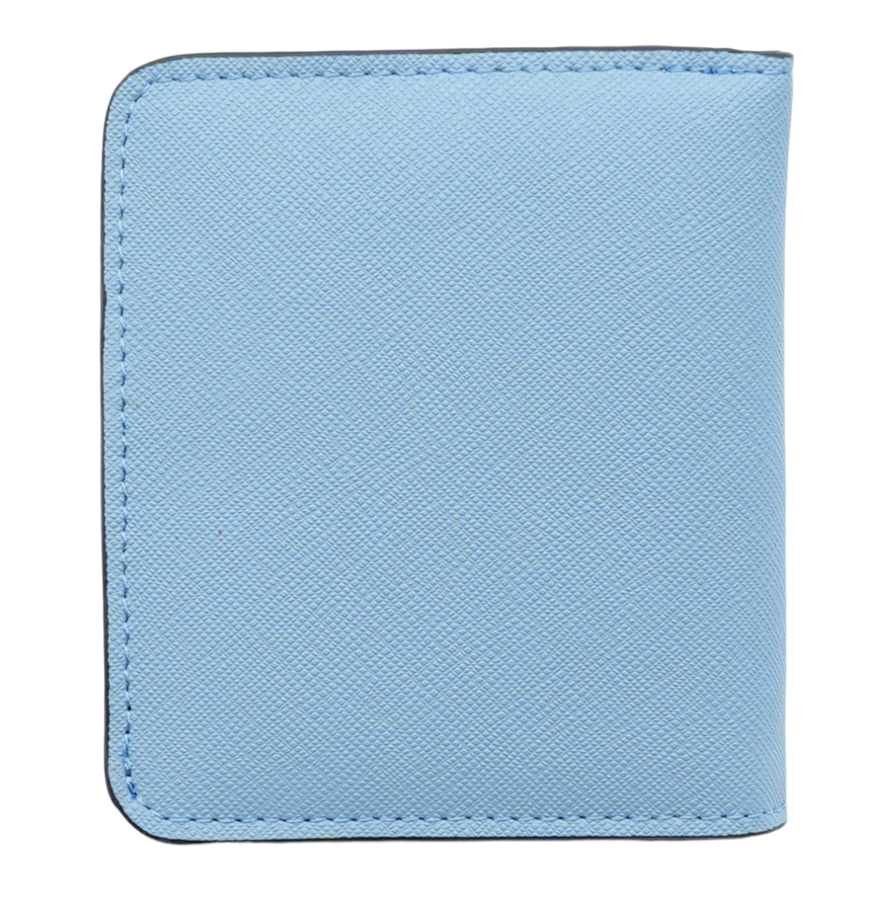 Women's Small Compact Bifold Luxury Wallet With Window ID