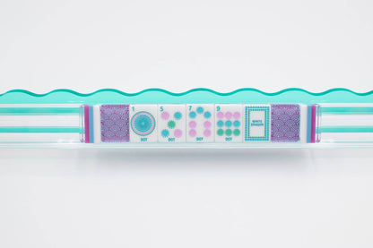 Crystal Confetti Purple | Mahjong with a Sprinkle of Color