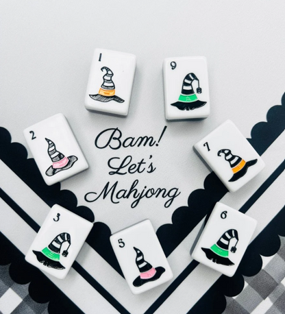 Hocus Pocus Halloween Mahjong Tiles