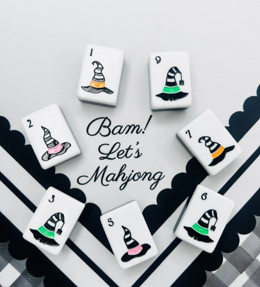 Hocus Pocus Halloween Mahjong Tiles